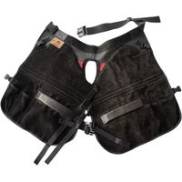 Produktbild von Hispano Hipica Hufschmiede-Schürze aus Leder Schwarz Unisex Größe S