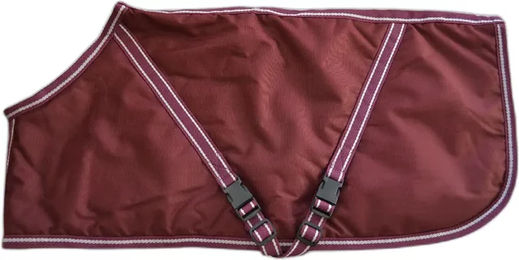 Produktbild von Hispano Hipica Hundedecke aus Fleece in Rot