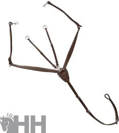 Produktbild von Hispano Hipica Jagdhalsband für Pferde aus Leder in Braun