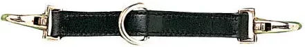 Produktbild von Hispano Hipica Karabiner Leder Trense Schwarz für Pferde