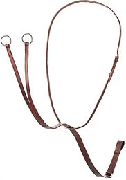 Produktbild von Hispano Hipica Martingal mit Ringen aus Leder in Braun