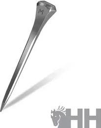 Hispano Hipica Mondial Jc 4 Hufpflege für Pferde aus Metall in Silber – Bild 1 von 1