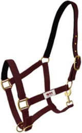 Hispano Hipica Nylon Halfter für Pferde und Ponys aus Nylon und Kunstleder – Bild 1 von 1