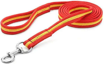Produktbild von Hispano Hipica Nylon Longierleine für Hunde in Rot oder Bunt