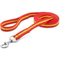 Produktbild von Hispano Hipica Nylon Longierleine für Hunde in Rot oder Bunt