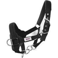 Produktbild von Hispano Hipica Pferd Halfter aus Nylon in Schwarz