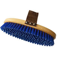 Produktbild von Hispano Hipica Pferdebürste mit Nylonborsten in Blau