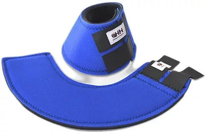 Produktbild von Hispano Hipica Pferdeglocken aus Neopren in Blau Größe XL