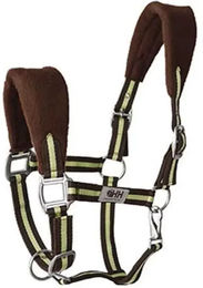 Hispano Hipica Pferdehalfter aus Nylon mit Fleece-Polsterung – Bild 1 von 1
