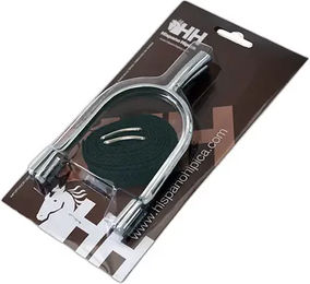 Produktbild von Hispano Hipica Pferdesportsporen für Frauen aus Metall in Silber 20 mm