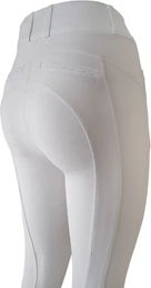Produktbild von Hispano Hipica Reithose Dax Adhesion Plus Full Grip für Damen in Weiß Größe 42