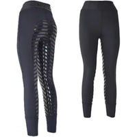 Produktbild von Hispano Hipica Reithose Noa Adhesion Plus für Mädchen mit Full Grip aus Polyester