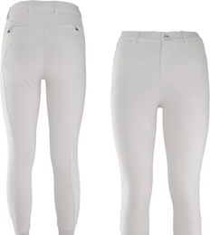 Produktbild von Hispano Hipica Reithose Vernon Adhesion Mid Grip für Herren in Weiß