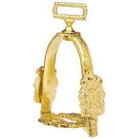 Produktbild von Hispano Hipica Reitsteigern Portugues Gold 11,5 cm Unisex Sattelzubehör