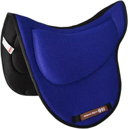 Produktbild von Hispano Hipica Satteldecke Air-Mesh Raid für Pferde in Blau