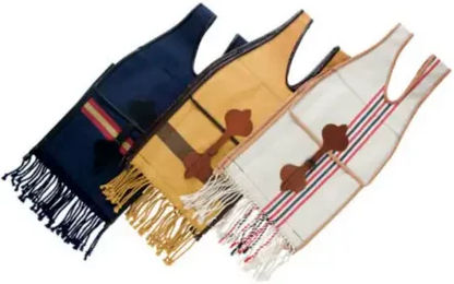 Produktbild von Hispano Hipica Satteltasche aus Canvas in Blau