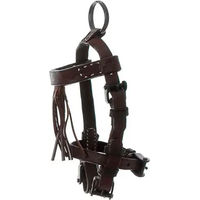 Produktbild von Hispano Hipica Schlüsselanhänger Zaumzeug aus Leder in Braun 14 cm