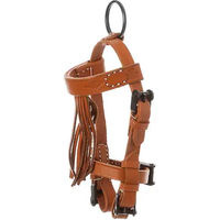 Produktbild von Hispano Hipica Schlüsselanhänger Zaumzeug aus Leder in Braun 14 cm