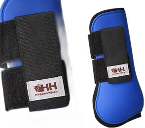 Hispano Hipica Sehnenschutz für Pferde aus Neopren Blau Pony – Bild 1 von 1