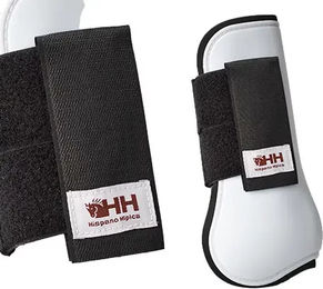 Produktbild von Hispano Hipica Sehnenschutz Gamaschen aus Neopren für Ponys in Schwarz oder Weiß