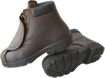 Produktbild von Hispano Hipica Sicherheitsreitstiefel aus Leder für Herren in Braun Größe 46