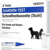 Produktbild von HIXO Giardien Schnelltest für Hund und Katze für alle Altersstufen