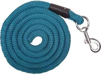 HKM Aachen Longierseil mit Karabinerhaken für Pferde in Blau oder Türkis – Bild 1 von 1
