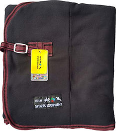 HKM Abschwitzdecke Alaska Dunkelblau Fleece Rückenlänge 165 cm – Bild 1 von 2