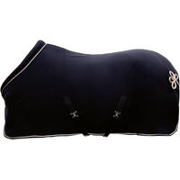Produktbild von HKM Abschwitzdecke Glamour Style Fleece Schwarz/Rosegold Größe 125