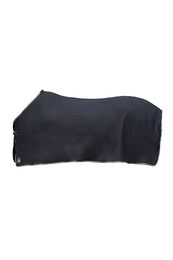 HKM Abschwitzdecke Madrid Pferdedecke aus Polarfleece Schwarz 125 cm – Bild 1 von 4