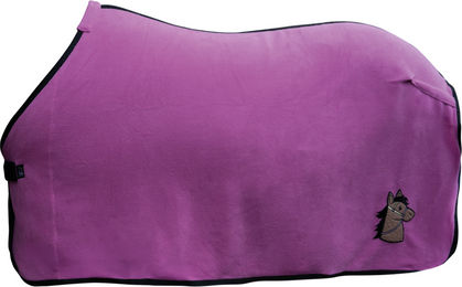 Produktbild von HKM Abschwitzdecke Mia für Shetty aus Fleece in Lila