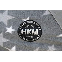 Produktbild von HKM Abschwitzdecke Stars aus Fleece in Grau mit 135 cm Rückenlänge