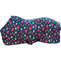 Produktbild von HKM Abschwitzdecke Stars Pferdedecke Dunkelblau 155 cm
