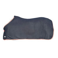 Produktbild von HKM Alaska Abschwitzdecke aus Fleece in Schwarz - 135 cm