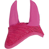 Produktbild von HKM Allround Fliegenhaube aus Baumwolle für Vollblut Pferde in Pink