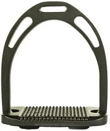 HKM Aluminium Reitsteigbügel 12 cm in Silber oder Schwarz – Bild 1 von 1
