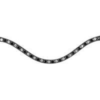 Produktbild von HKM Amazing Frontal Leder Schwarz
