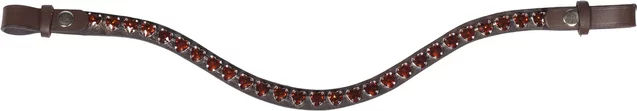 HKM Amour Frontal für Vollblut in Braun aus Leder – Bild 1 von 1
