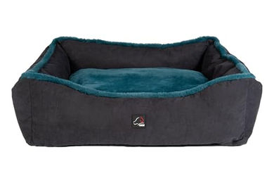 HKM Anam Cara Hundebett aus Stoff in Blau Größe L – Bild 1 von 2