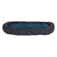 Produktbild von HKM ANAM Cara Hundebett für Welpen aus Stoff Dunkelblau/Petrol Größe L