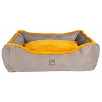 Produktbild von HKM Anam Cara Hundebett für Welpen in Beige Gelb Grau Größe S aus Polyester