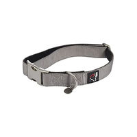 Produktbild von HKM ANAM Cara Hundehalsband aus Baumwolle Taupe Größe M