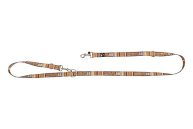 HKM ANAM Cara Hundetrainingsleine Schleppleine aus Gurtband Taupe Goldgelb Größe M - 200 cm – Bild 1 von 1