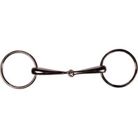 Produktbild von HKM Anatomisches Einfachgebiss für Pferde aus Edelstahl 16 mm