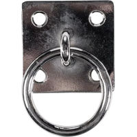 Produktbild von HKM Anbindering für Pferde aus Metall in Silber