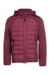 HKM Anni Sweatshirt Fleecejacke für Kinder Weinrot Größe 128 – Bild 1 von 3