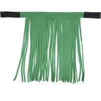Produktbild von HKM Anti Fly Stirnband Insektenschutz mit Klettverschluss Grün für Warmblut Pferde