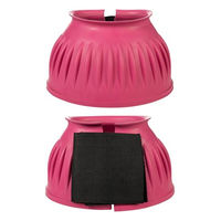 Produktbild von HKM Atlanta Gummi Gamaschen für Pferde Rosa Grösse M