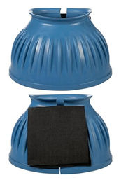 HKM Atlanta Gummi Hufglocken Springglocken Blau Größe M – Bild 1 von 3