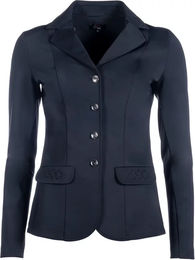 HKM Aurora Reitjacke Damen wasserabweisend Schwarz Blau – Bild 1 von 1